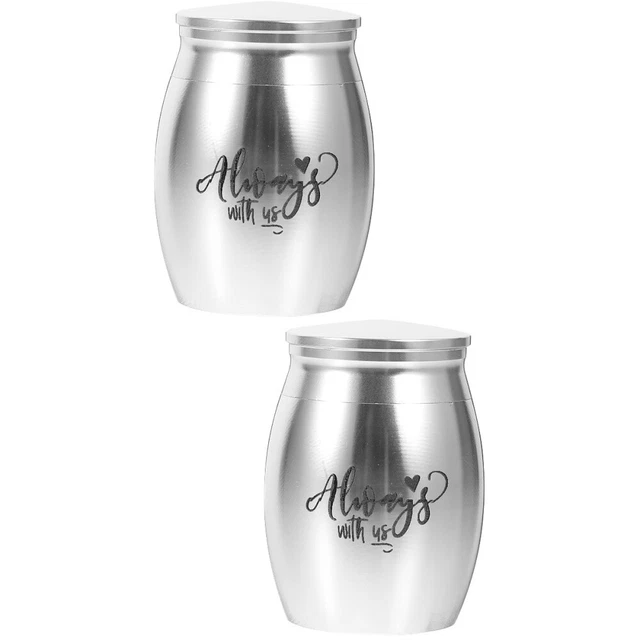 2 Pack Urna Portatile Per Cenere Di Gatto Ciondoli Bottiglie Profumo Crematoria