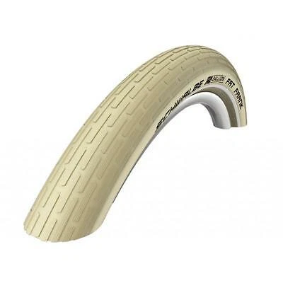SCHWALBE TIRE FAT FRANK HS375 28x2.00RIGIDA CREMA CON REFLECTANTE 50-622
