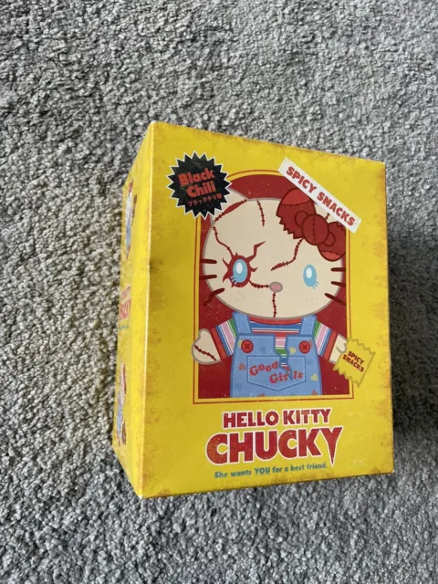 Hello Kitty Chucky Collectors Item Sanrio Spicy Snacks for Display Only Out Date