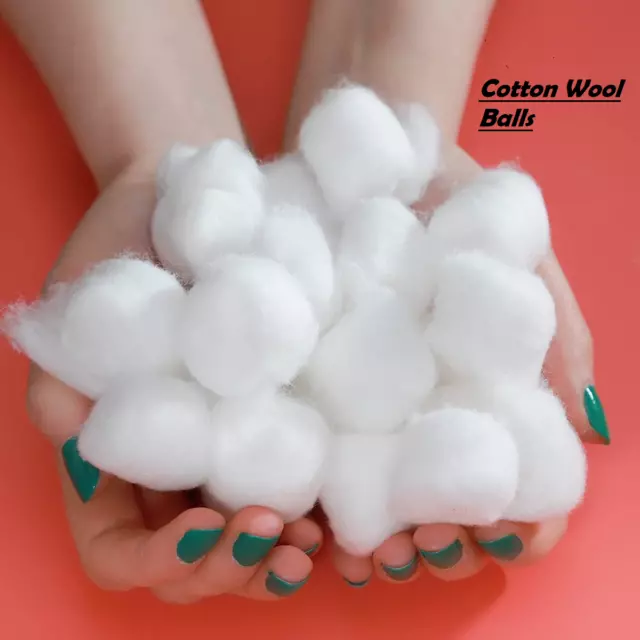 Cleansing Cotton Wool Balls Absorbent 100 pack