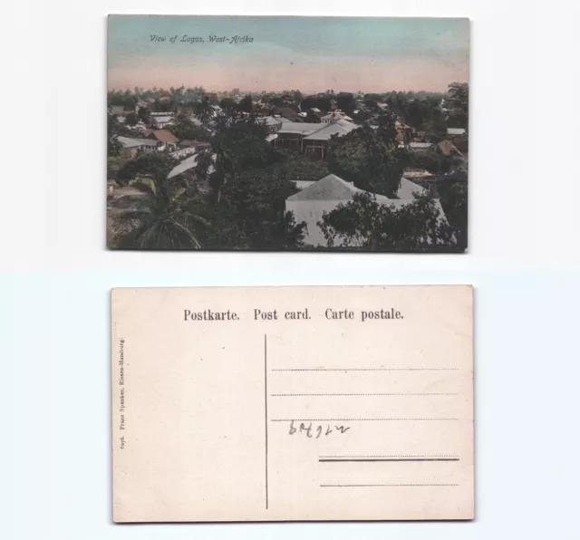 (n16709)   Ansichtskarte Lagos, ungebraucht, Verlag Spenker Hamburg