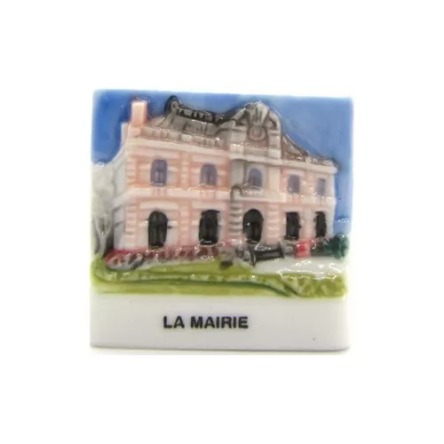 Fève de collection publicitaire _ de la série BEAUFORT _ LA MAIRIE
