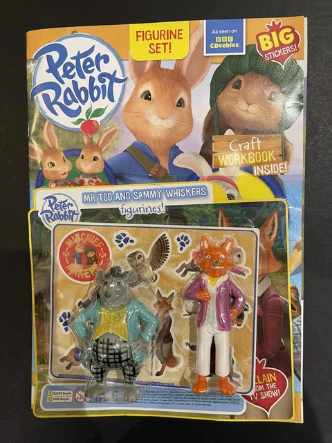 CBEEBIES PETER RABBIT Magazine No.91 With Mr Todd And Sammy Whiskers ...