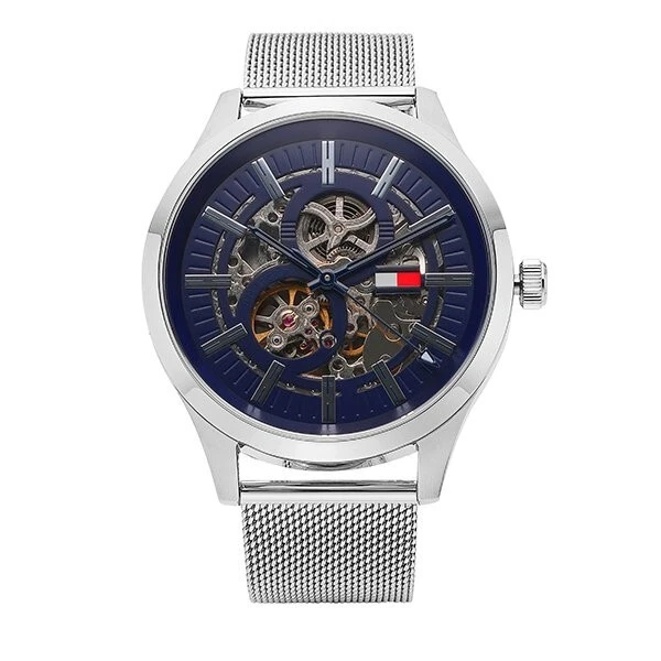 TOMMY HILFIGER SPENCER Mens Watch 1791643 Blue Dial - Warranty - Rrp ...
