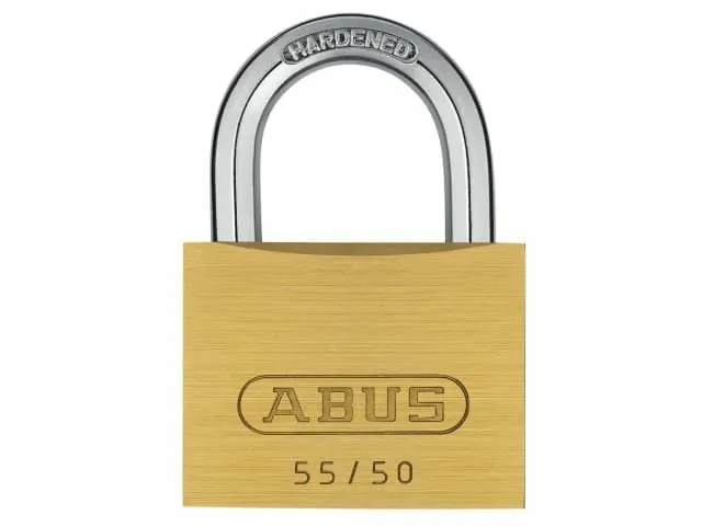 ABUS Mechanical - Cadenas en laiton de 55 / 50mm à clé identique à 5502