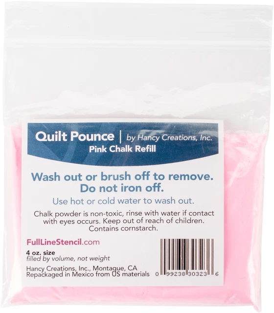 2er-Pack Hancy Quilt Pounce Kreide Mine - 4oz rosa 30323