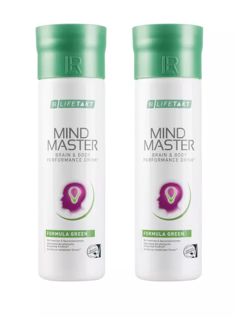 LR Lifetakt Mind Master Formula Green Brain & Body Performance Drink 2x 500ml