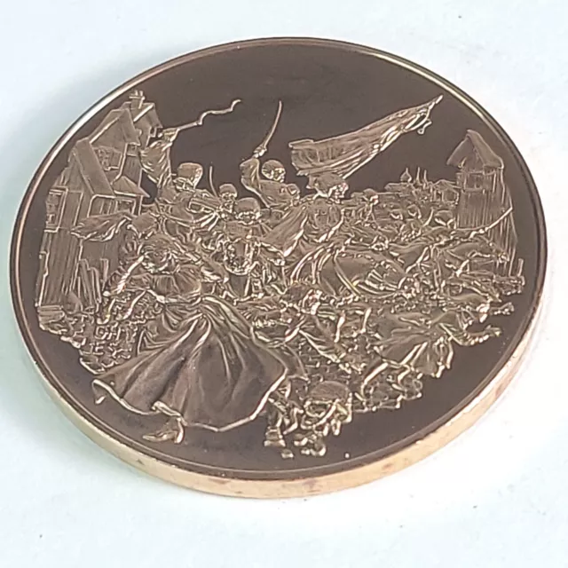 Pogrom 19th Century Bronze Medal The Medalic History Of The Jewish People