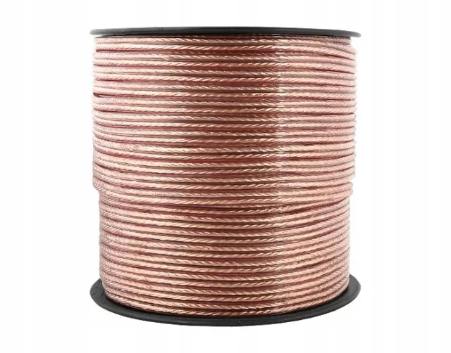 Cable de Altavoz 2x 4,0 MM ² Caja Cables Hifi Cable Audio Cable Ls 100m