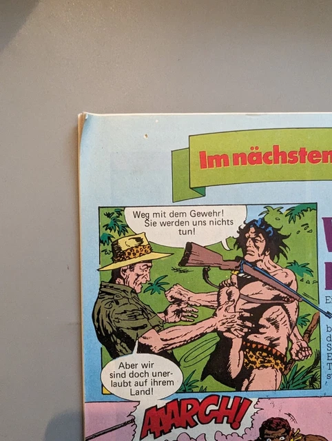 QUADERNO FIGLIO DI Tarzan 3 anno 1980 prima edizione Ehapa Verlag