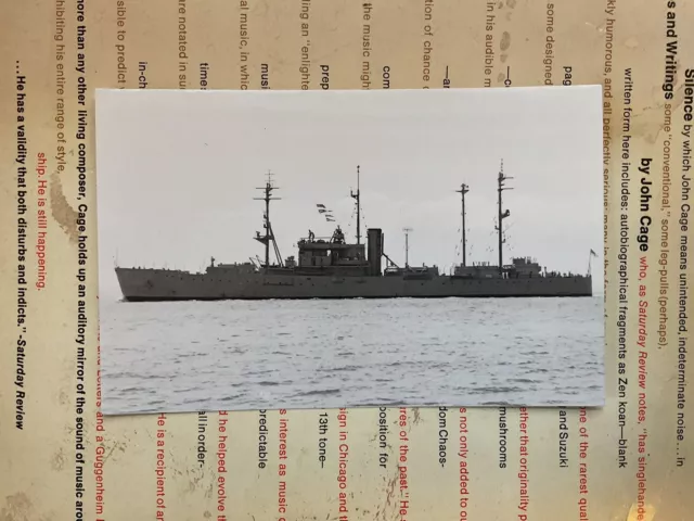 WW2 Navy Ship Maritime Wartime Photograph ,wright & Logan , HMS boxer