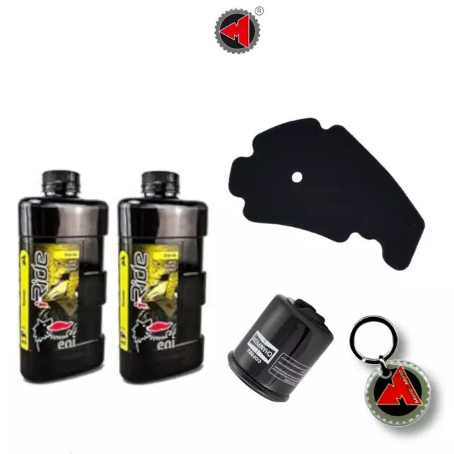 Kit Tagliando Olio Eni E Filtri Aprilia Atlantic 125 2011 2012 2013 2014