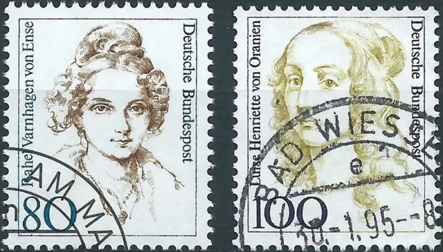 E.2 - BRD Bund Jahrgang:1994 Pärchen Mi.1755 - 1756 Post-/Tagesstempel LUXUS!