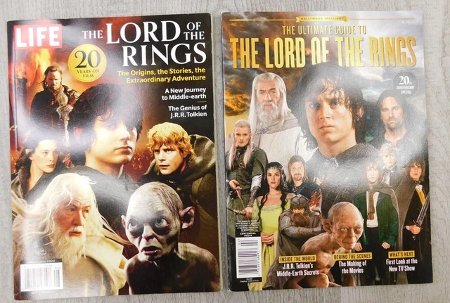 ULTIMATE GUIDE TO LORD OF THE RINGS 20th Anniversary & LIFE LOTR Magazines Lot