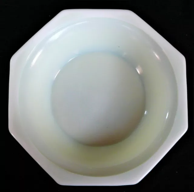 Akro Agate Large Octagon Cream Bowl(s) - Glass - Child Tea Set