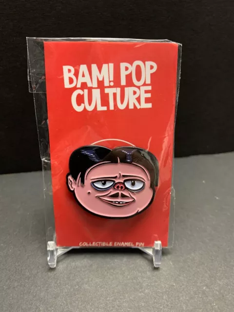 Addams Family - Bam Box Enamel Fan Art Pin