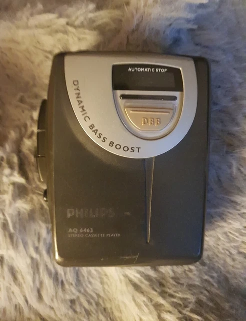 PHILIPS AQ 6421 Lecteur cassette stéréo Walkman, années 90
