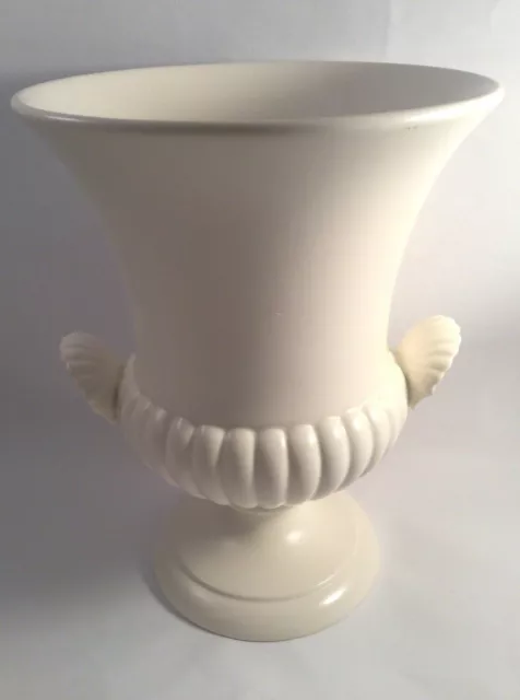 Wedgwood Urn Vase Wedgewood China Ceramic white cream pottery