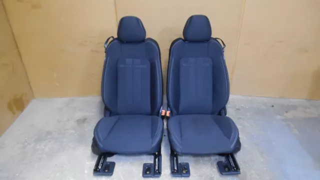 2018-2022 Ford Mustang Coupe Front Cloth Bucket Seats Power RH & LH Black OEM 2018-2022 Ford Mustang Coupe Front Cloth Bucket Seats Power RH & LH Black OEM