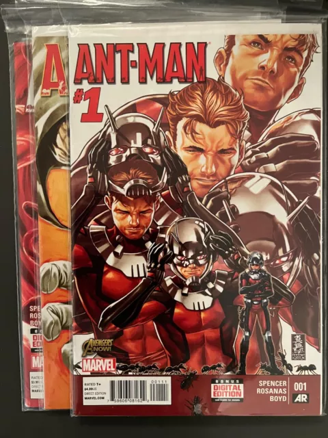 Ant-Man (2015) 1-5 Marvel Comics Complete Set 1 2 3 4 5 + Annual 1