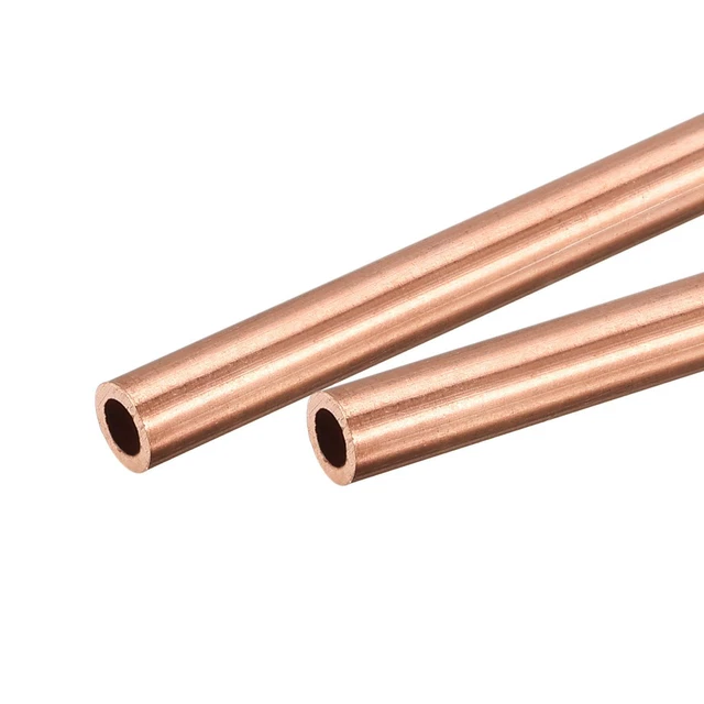 Sourcing Map Lot De 30 Tubes Ronds En Laiton Longueur 30 Mm