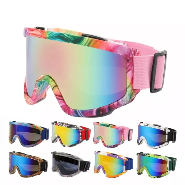 Lunettes Ski masque snow board protection UV  sport d'hiver anti buée coupe vent