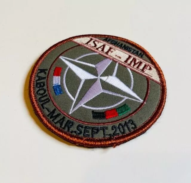 NATO ISAF French - IMP KABUL vel©®⚙ Patch Afghanistan made