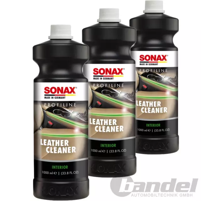3L SONAX Profiline Leathercleaner Pelle Schiuma Detergente Pulizia Interni IN
