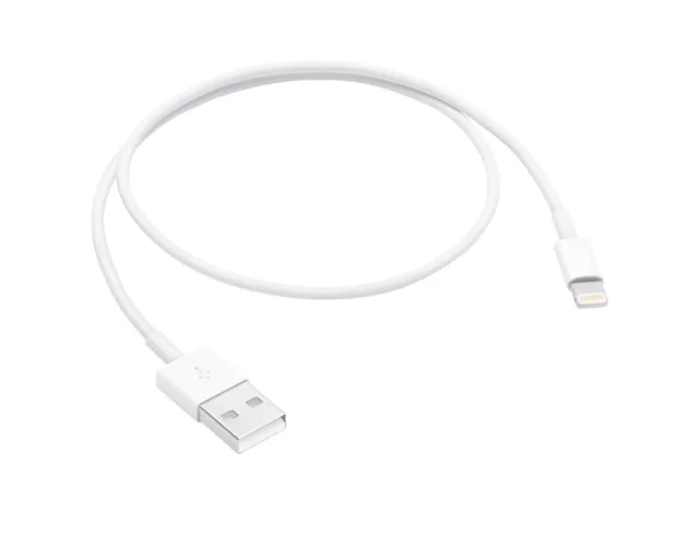 Cavo Caricatore Caricabatterie Iphone 1m - Lightning to USB - Apple Originale 2