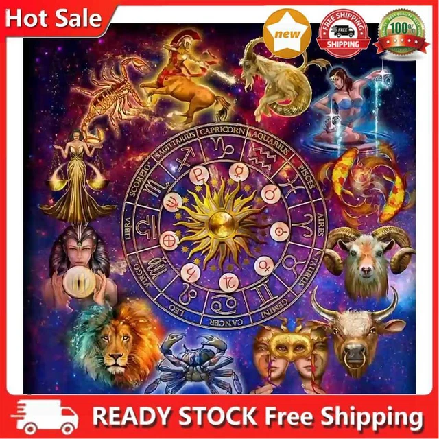 Constellation Oil Paint By Numbers Kits Canvas DIY Home Decoration Kids Gifts