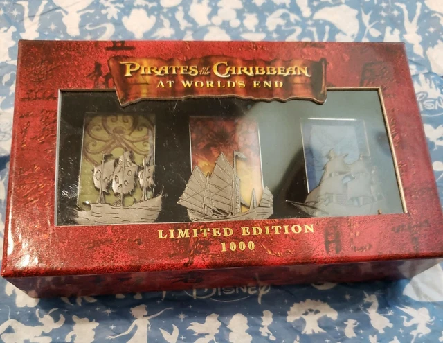 DISNEY PIN 53558 WDW Pirates of the Caribbean At World's End Boxed Set ...