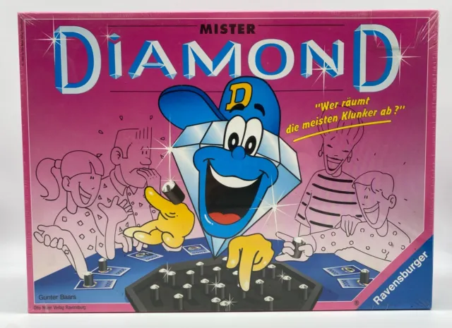 Mister Diamond Ravensburger Gesellschaftsspiel 1993 Gunter Baars 260454 NEU&OVP