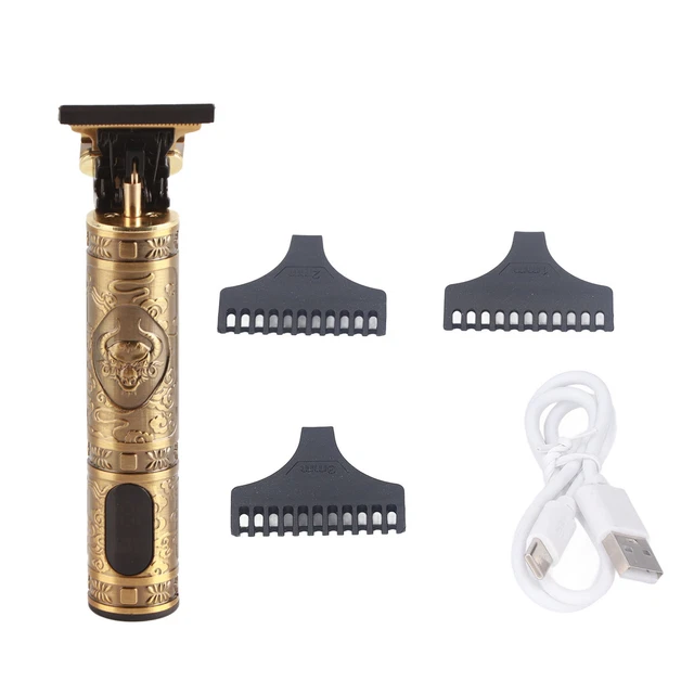 Hair Trimmer Smart LCD Display Nonslip Professional Hair Trimmer For