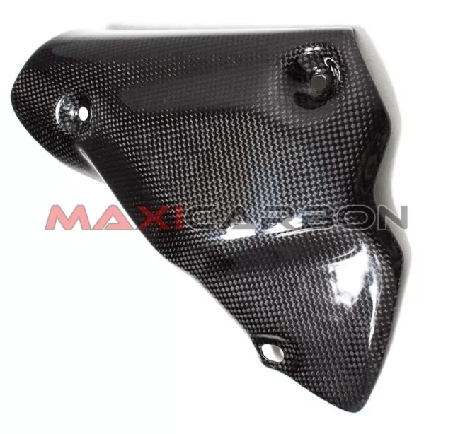 Paracalore esterno carbonio Ducati 848-1098-1198 / External heat shield carbon