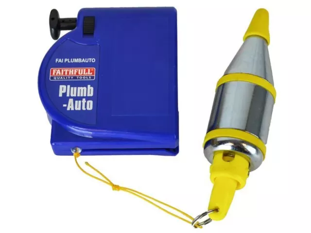 Faithfull - Plumb-Auto Automatic Plumbline 400g (14oz)