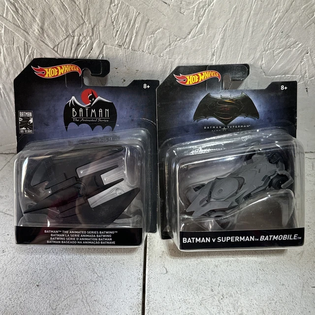 HOT WHEELS 1:50 Batman Animated Series Batwing & Batman V Superman