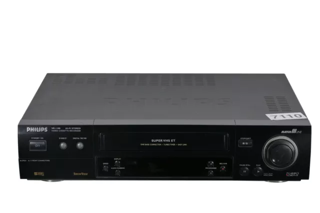 Philips VR1100/02 | Super VHS ET Recorder | Time Base Corrector (TBC / DNR)