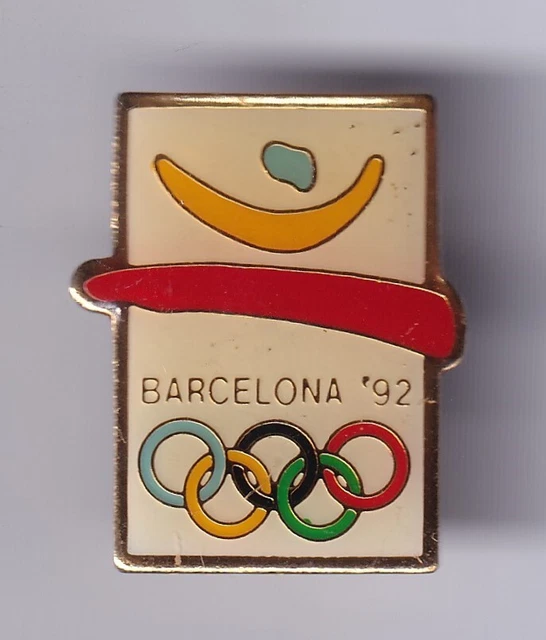 RARE PINS PIN'S .. OLYMPIQUE OLYMPIC BARCELONA 1992 SIGLE