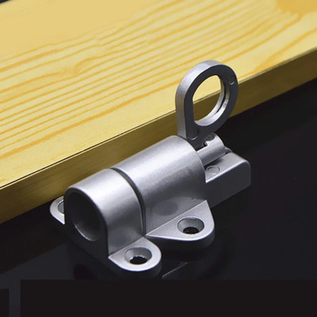 SPRING LOADED BOLT Self Closing Shoot Bolt Latch Catch For Door/Gate ...