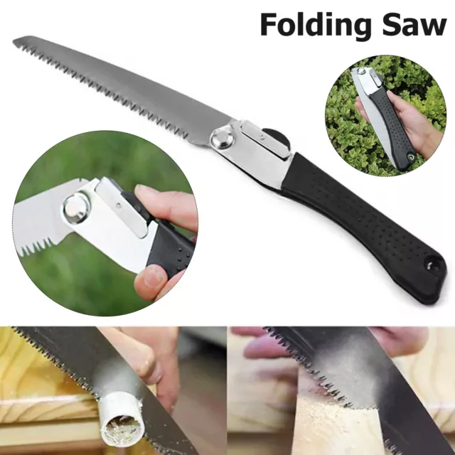 210mm Klappsäge Handsäge Astsäge Baumsäge aus ultra hartem Karbonstahl 2