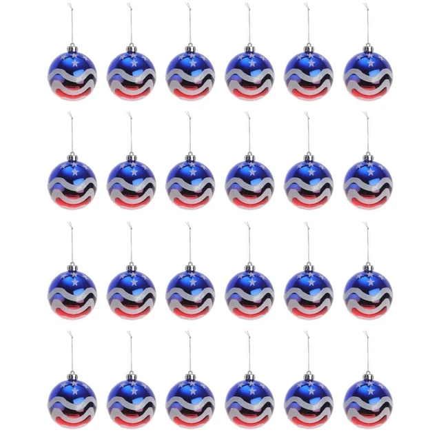 2x Weihnachten Baum Ornament Weihnachten Bälle Weihnachten Baum Dekoration
