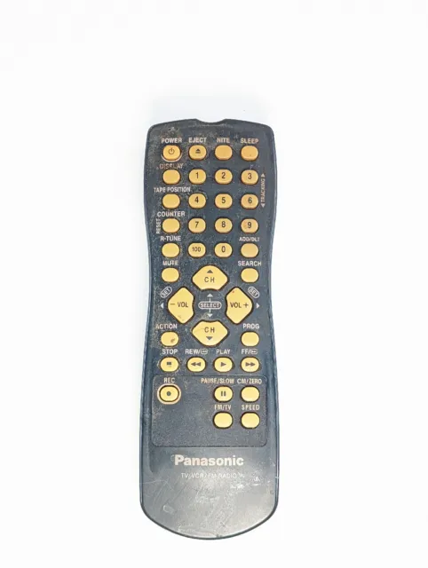 Panasonic LSSQ0281-1 TV VCR FM Radio Original Replacement Remote Control Tested