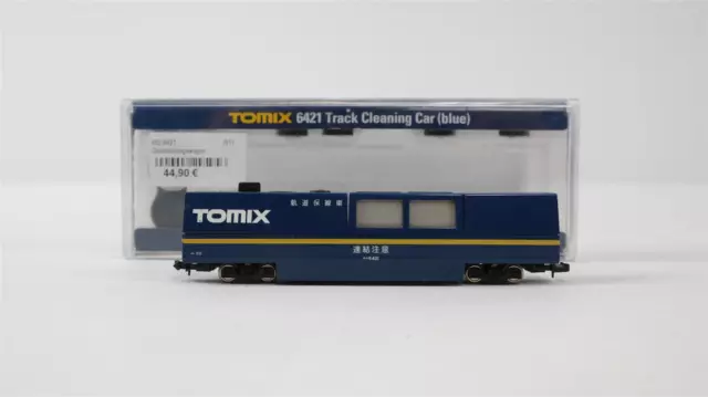 Tomix N 6421 Schienenreinigungswagen blau