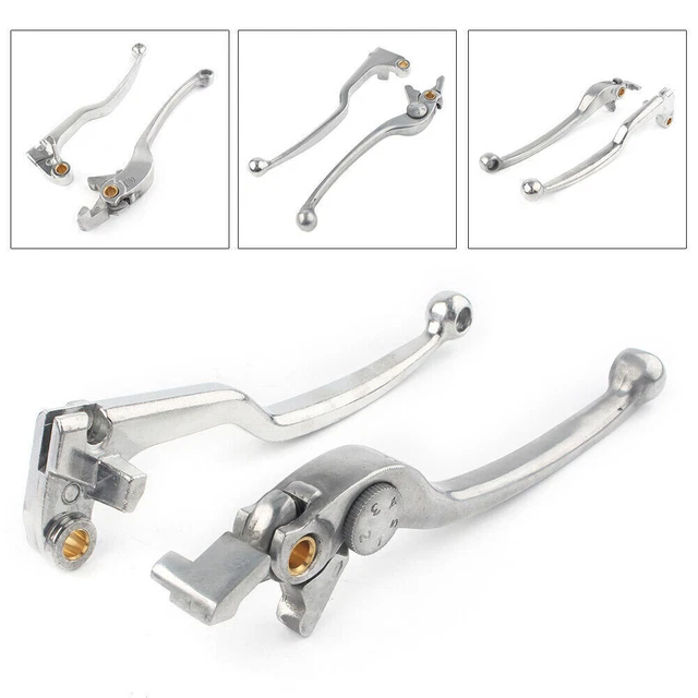 Brake Clutch Hand Control Levers Chrome Fit  Yamaha YZF R1 R6 R6S FZ1/FZS1000