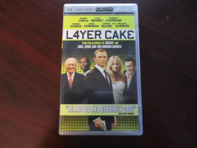 L4yer Cake UMD Movie for Sony PSP Playstation Portable, Layer Cake