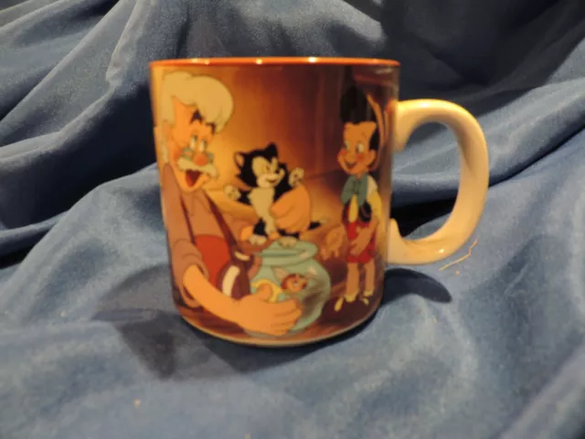 Vintage Walt Disney Pinocchio Coffee Cup Mug Japan Look