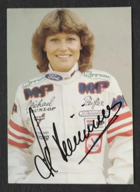 2982 Lili Reisenbichler Motorsport 80er Autogrammkarte original signiert