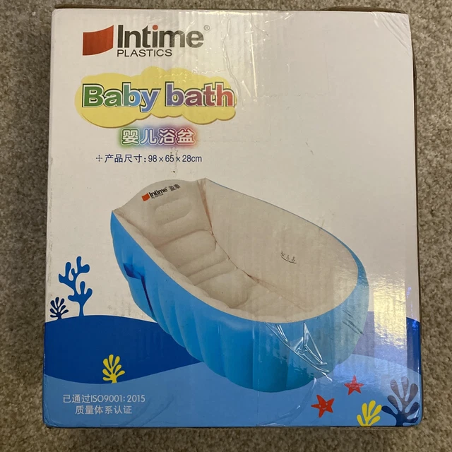 Intime Plastic Baby Bath BLUE 👶