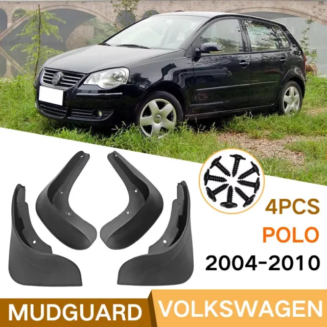Mud Flaps For Volkswagen VW POLO 2004-2010 Front Rear Fender Car Accessories