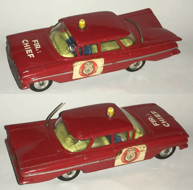 Corgi 1/46 Chevrolet Fourgon Chef Des Pompiers N°482 - CD54321041 - Prévente